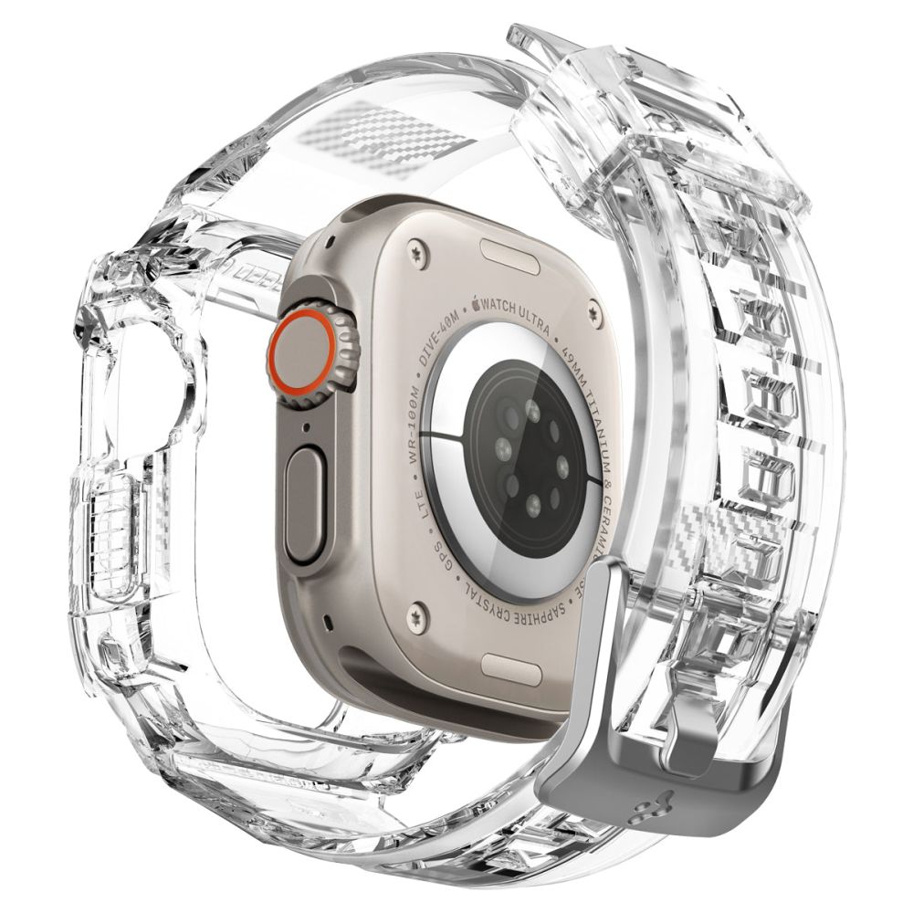 Spigen Apple Watch Ultra 49 mm Skal/Armband Rugged Armor 'Pro' Crystal