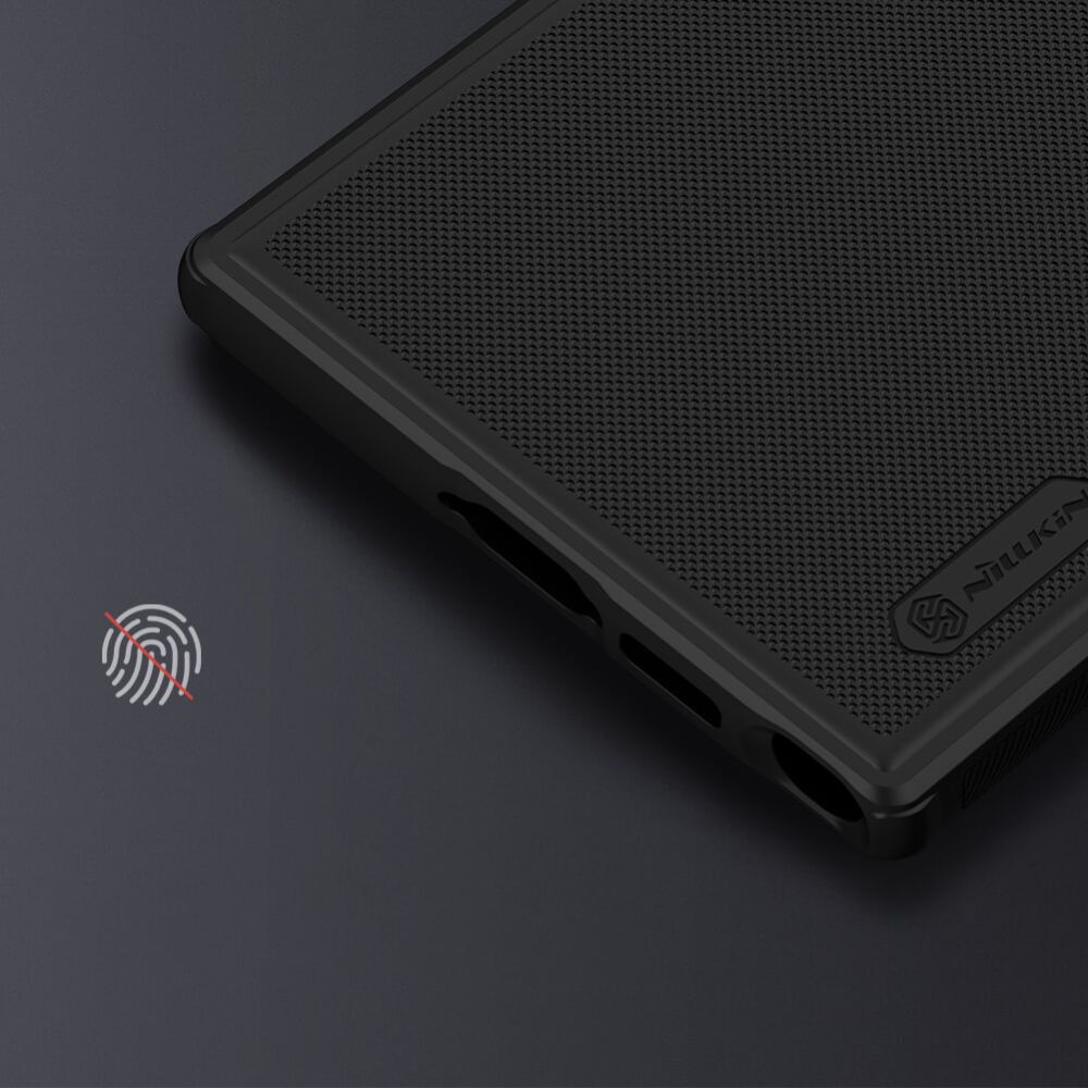 NILLKIN Samsung Galaxy S23 Ultra Skal Frosted Shield Pro Svart