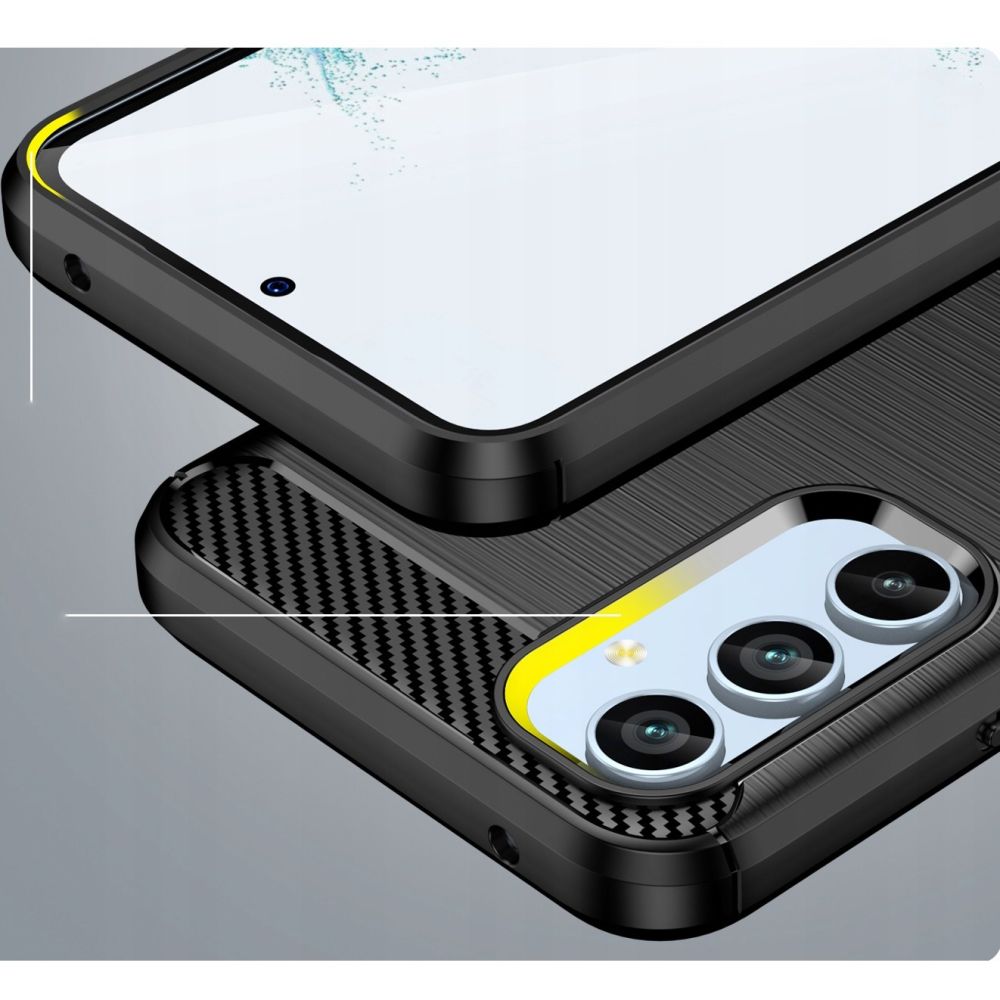 Tech-Protect Galaxy A54 5G Skal Kolfiber Textur Svart