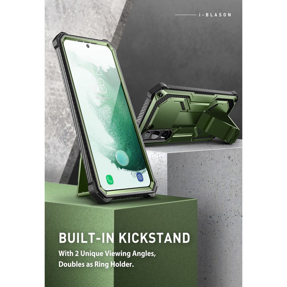 Supcase Galaxy S23 Plus Skal 2-SET Iblsn ArmorBox Guldan