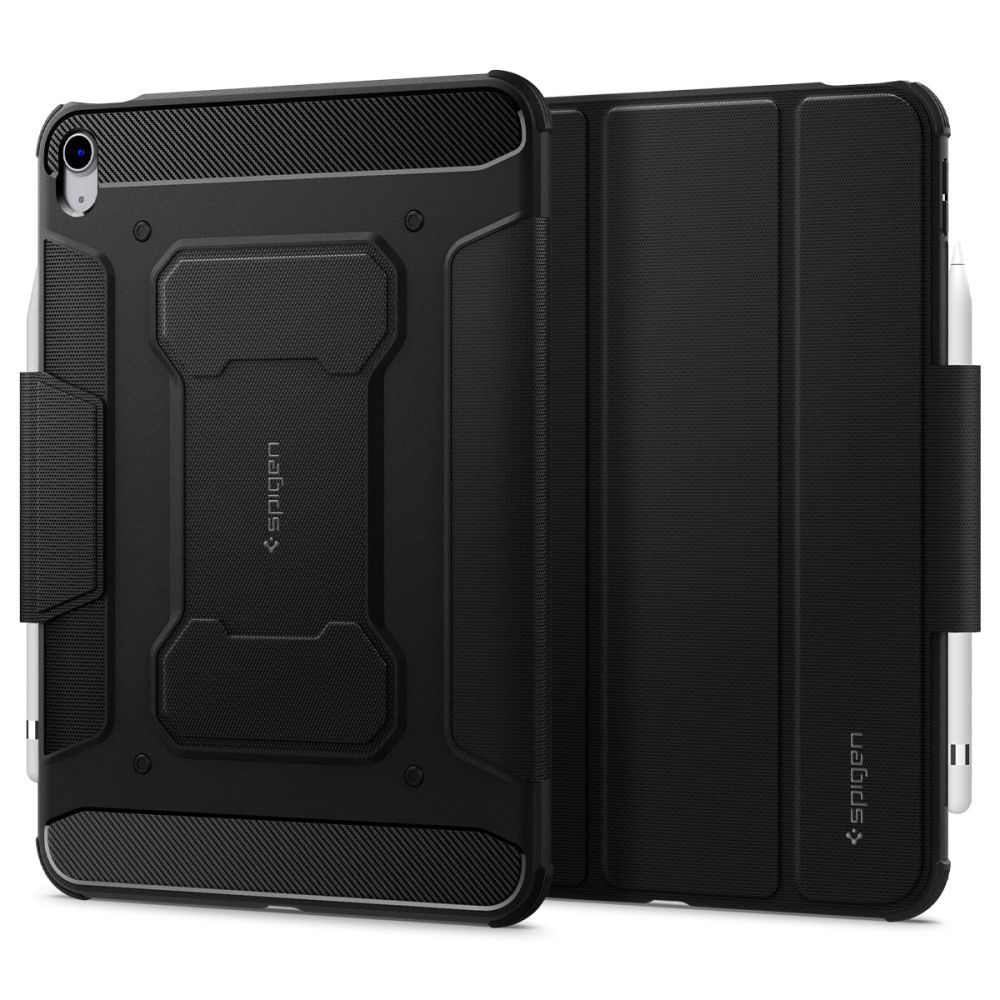 Spigen iPad 10.9 2022 Fodral Rugged Armor 'Pro' Svart