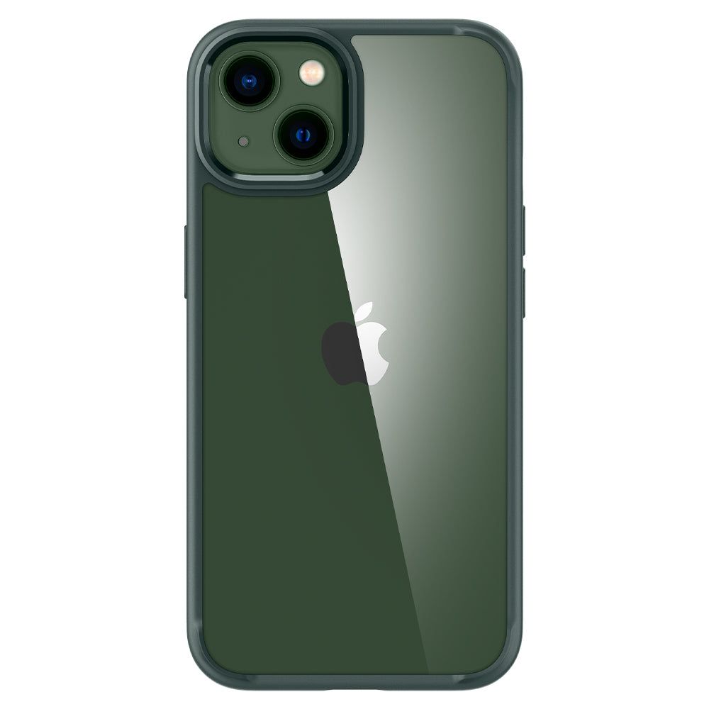 Spigen iPhone 13 Skal Ultra Hybrid Midnight Green