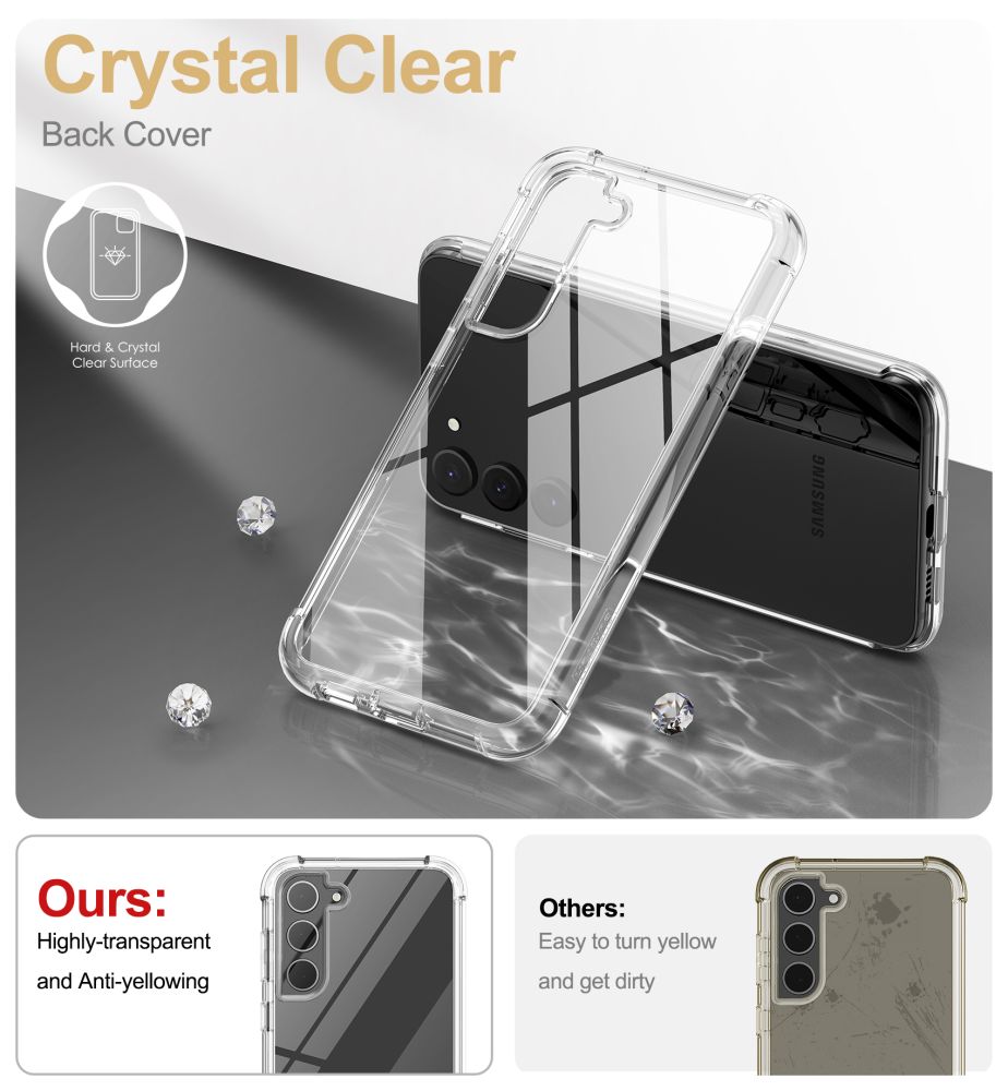 Tech-Protect Galaxy S23 Skal Kevlar Pro Transparent