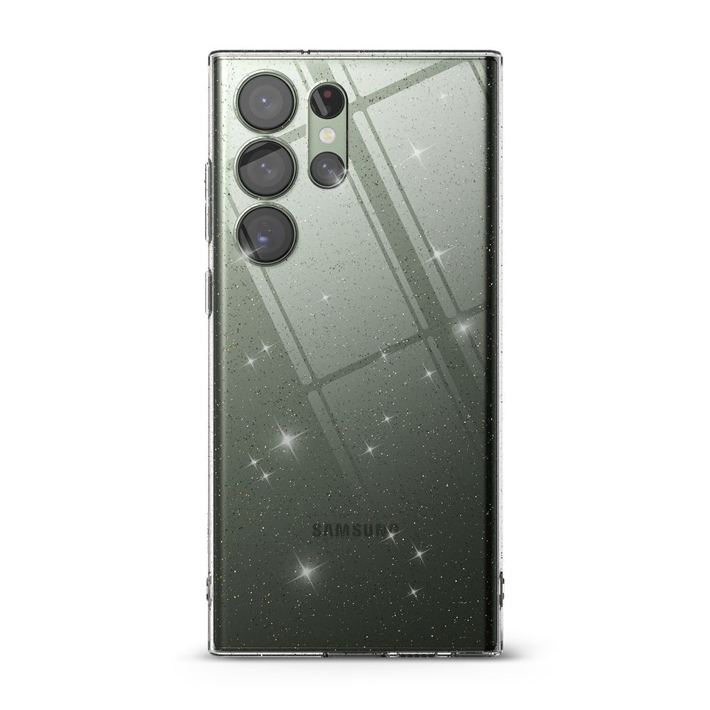 Ringke Galaxy S23 Ultra Skal Air Glitter Transparent