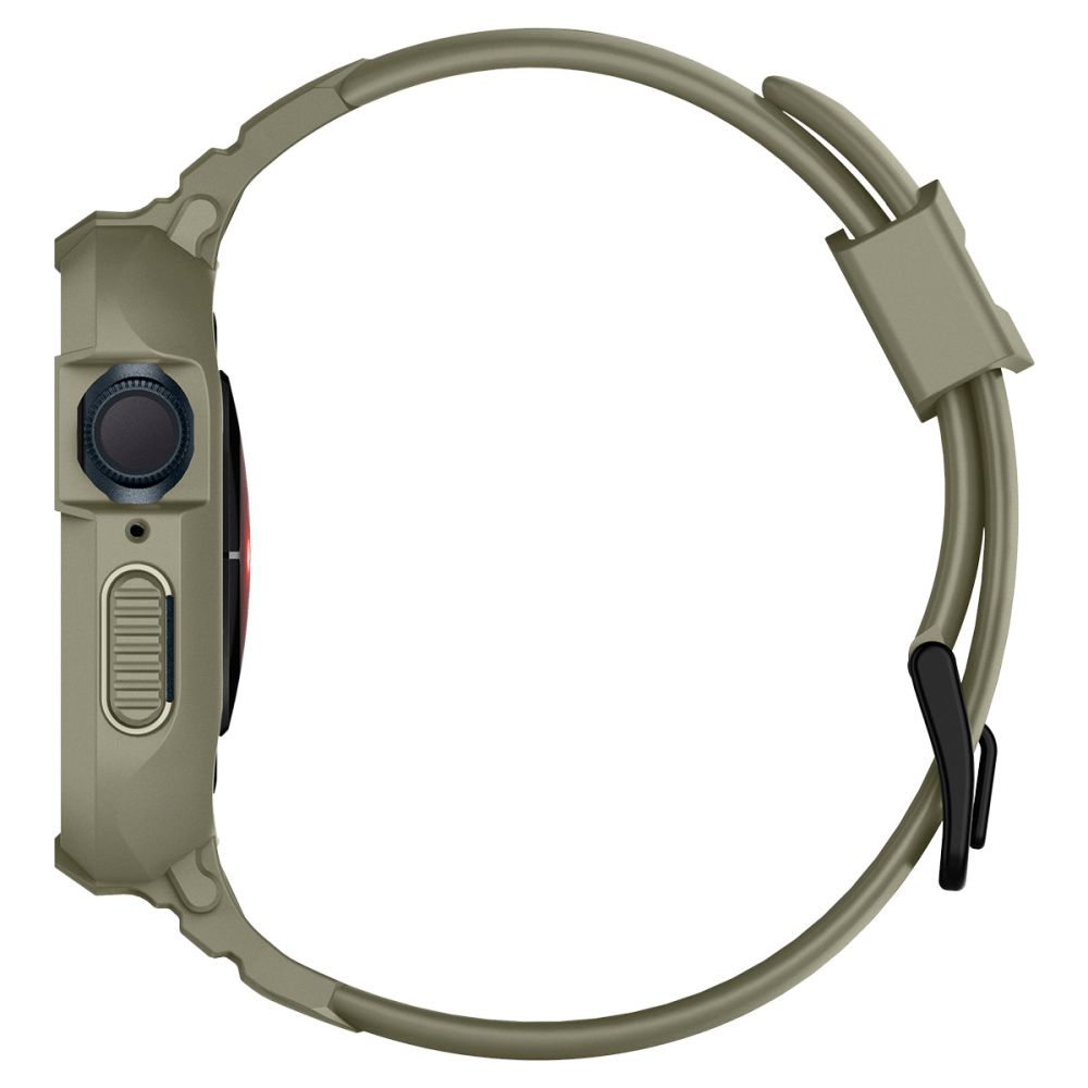 Spigen Apple Watch 44/45 mm Skal/Armband Rugged Armor 'Pro' Vintage Khaki