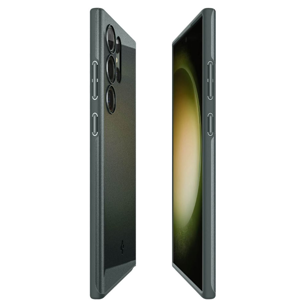 Spigen Galaxy S23 Ultra Skal Thin Fit Abyss Green