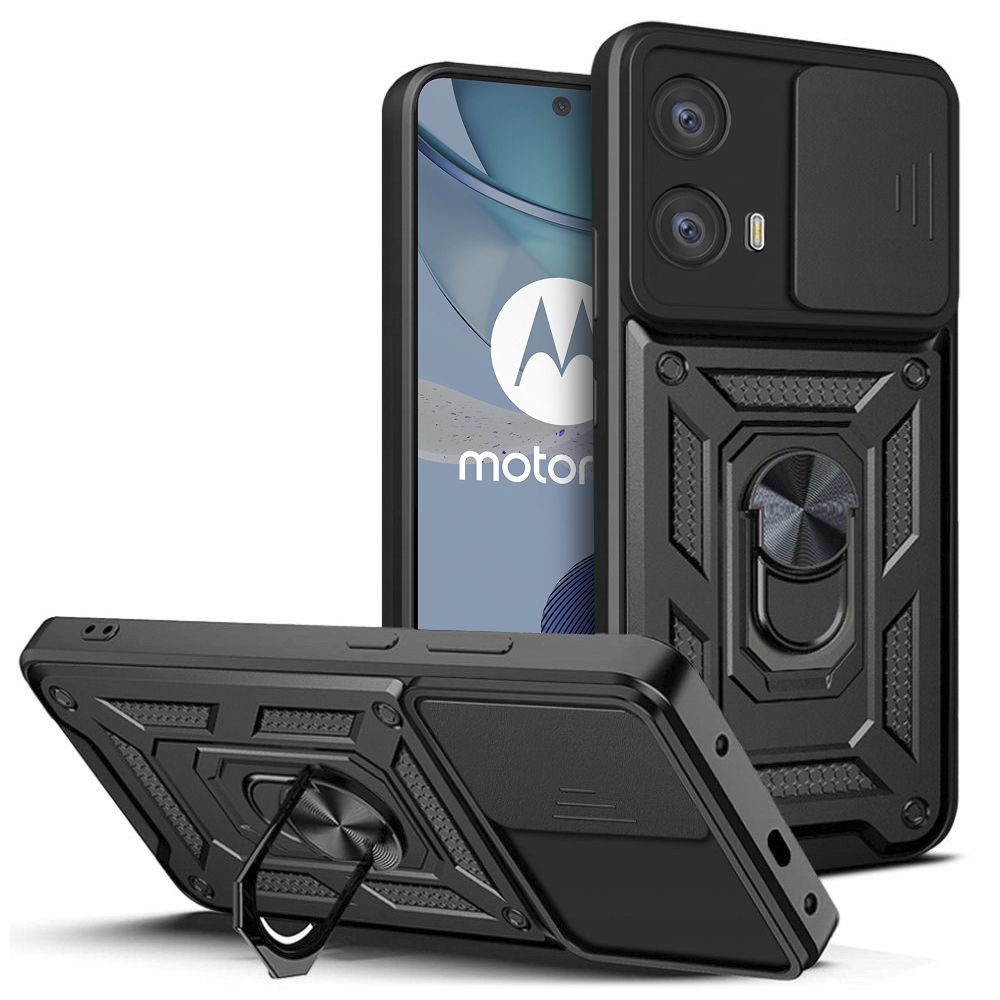 Tech-Protect Motorola Moto G73 5G Skal CamShield Pro Svart