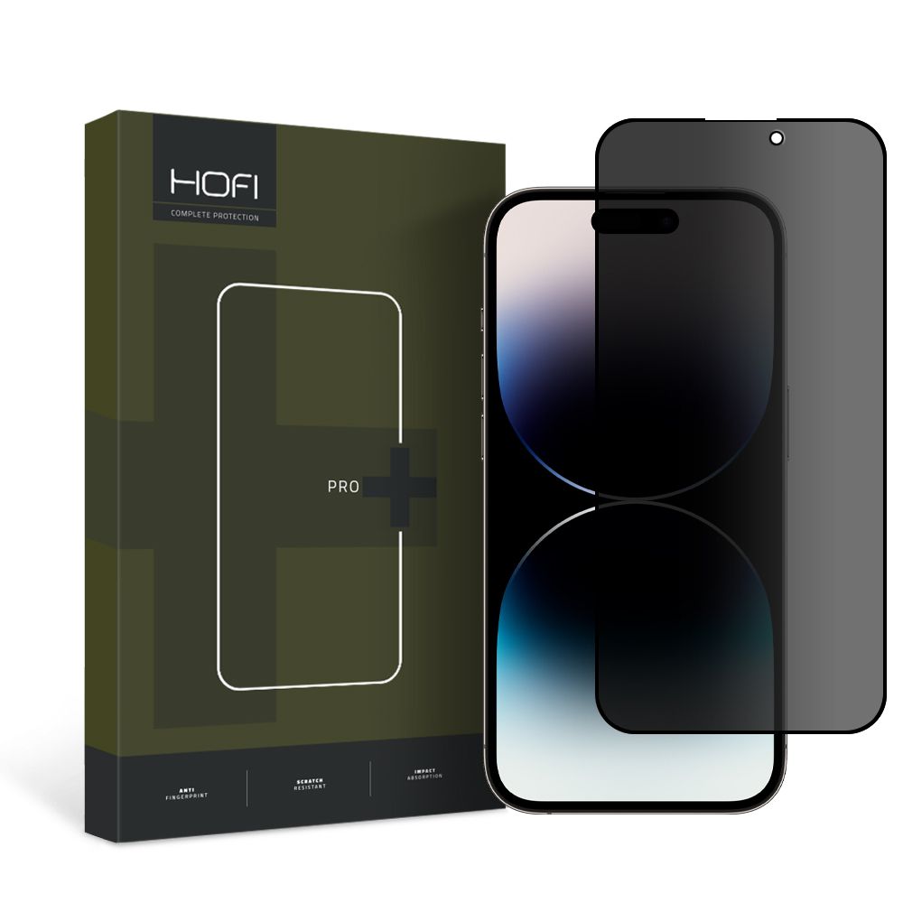 HOFI iPhone 14 Pro Max Skrmskydd Anti Spy Pro+ Privacy