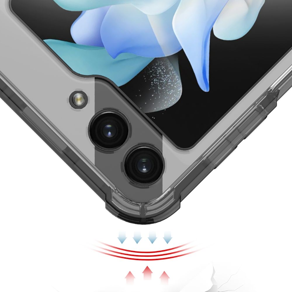 Tech-Protect Galaxy Z Flip 5 Skal FlexAir Hybrid Transparent