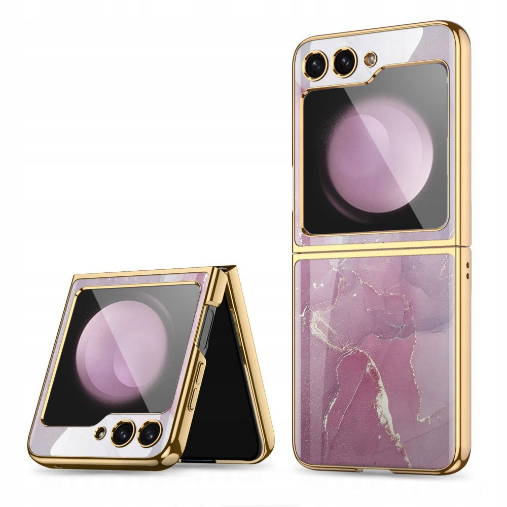 Tech-Protect Galaxy Z Flip 5 Skal Mood Marmorviolet