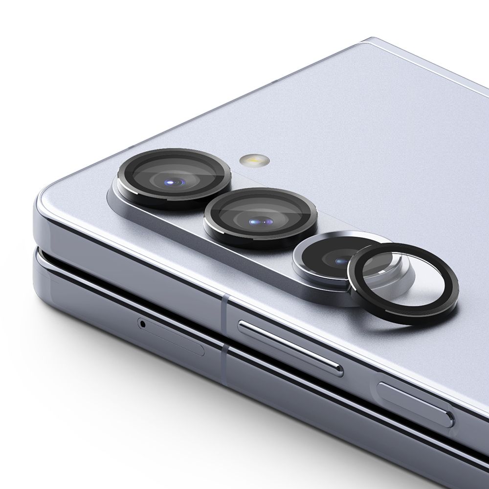 Ringke Samsung Galaxy Z Fold 5 Linsskydd Hrdat Glas Svart