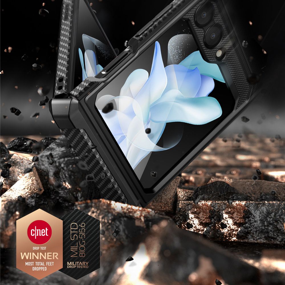 Supcase Galaxy Z Flip 5 Skal Unicorn Beetle Pro Svart