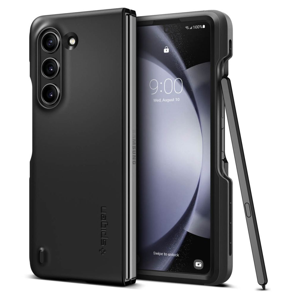 Spigen Galaxy Z Fold 5 Skal Thin Fit Pen Svart