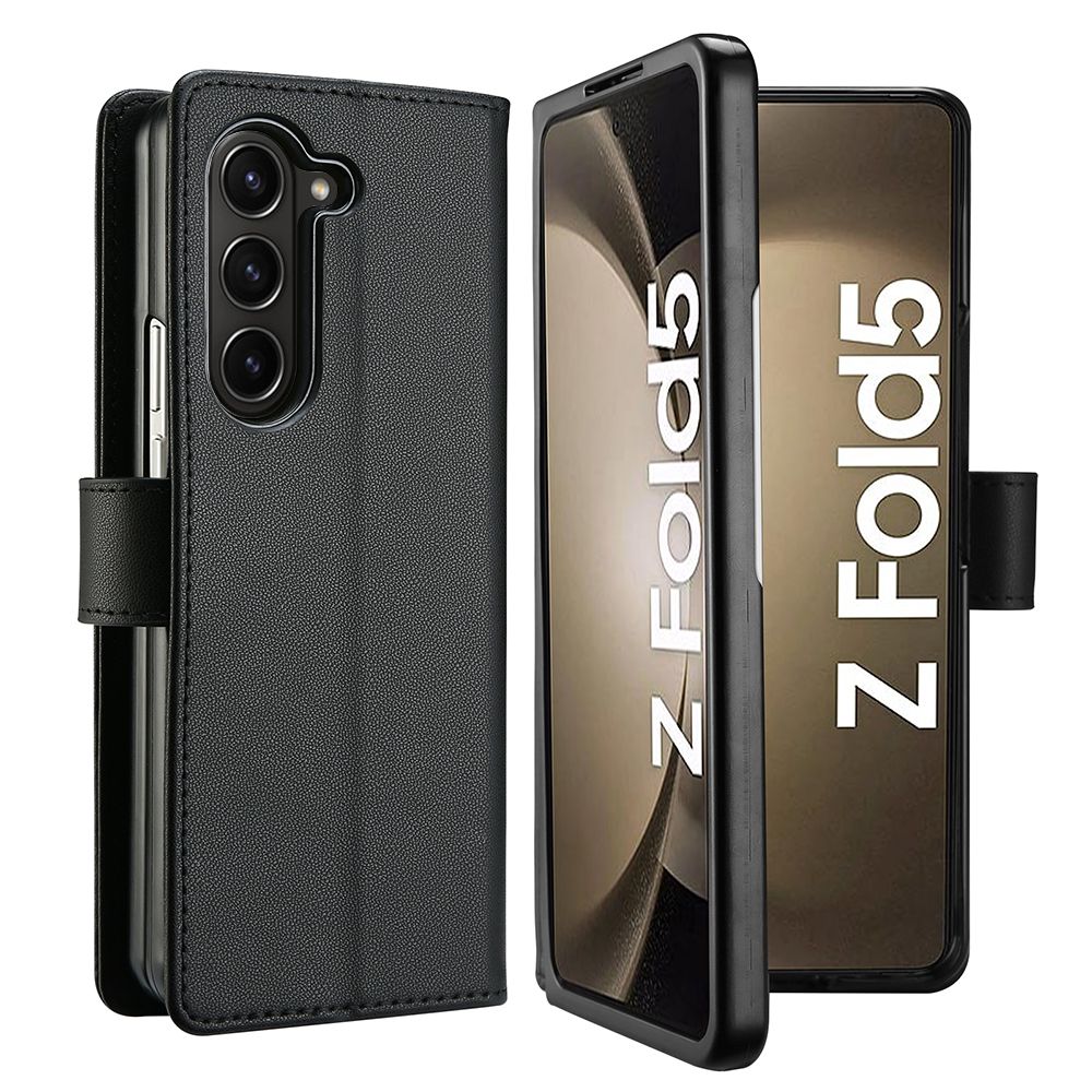 Tech-Protect Galaxy Z Fold 5 Fodral Lder Svart