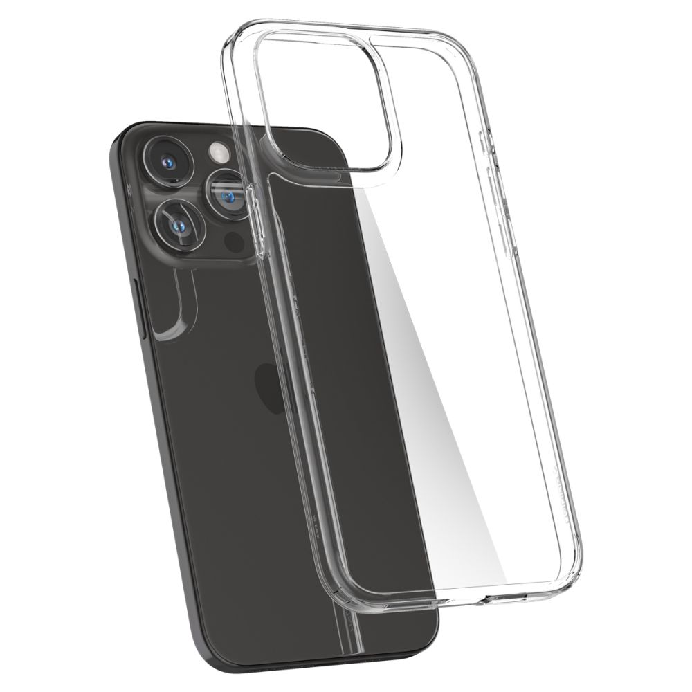 Spigen iPhone 15 Pro Skal AirSkin Hybrid Clear