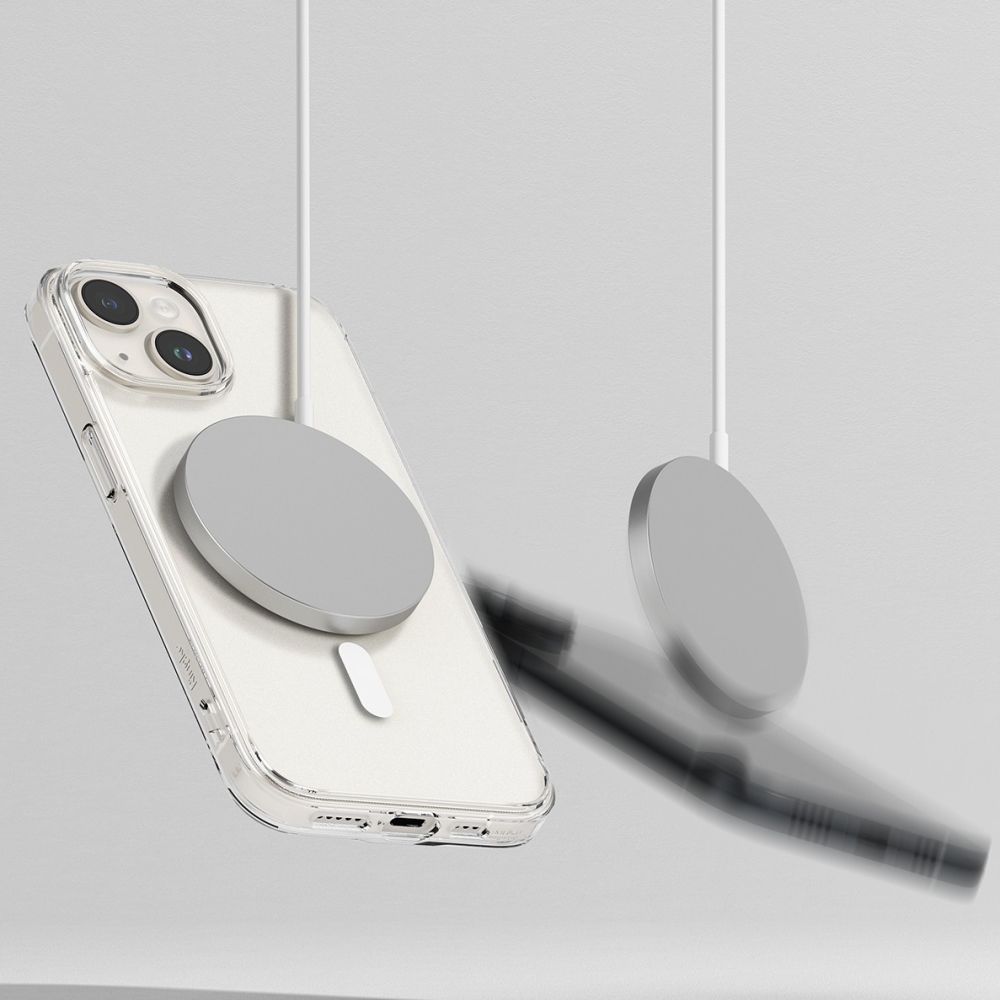 Ringke iPhone 15 Skal MagSafe Fusion Matt Transparent