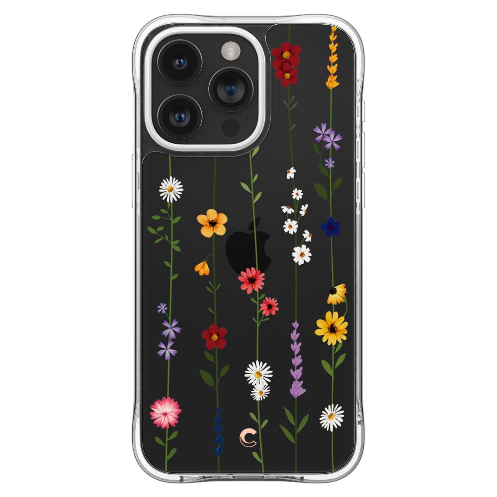 Spigen Cyrill iPhone 15 Pro Skal Cecile Flower Garden