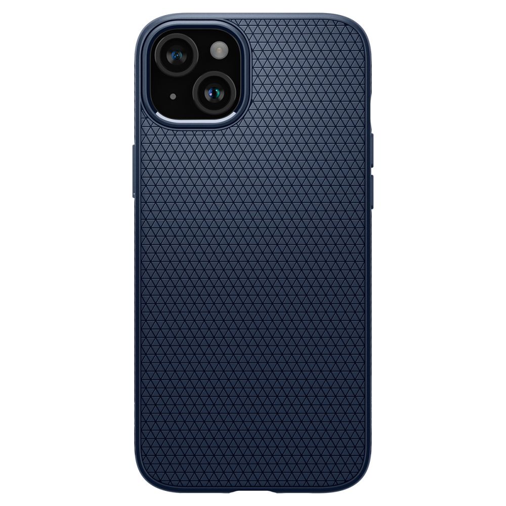 Spigen iPhone 15 Skal Liquid Air Navy Blue