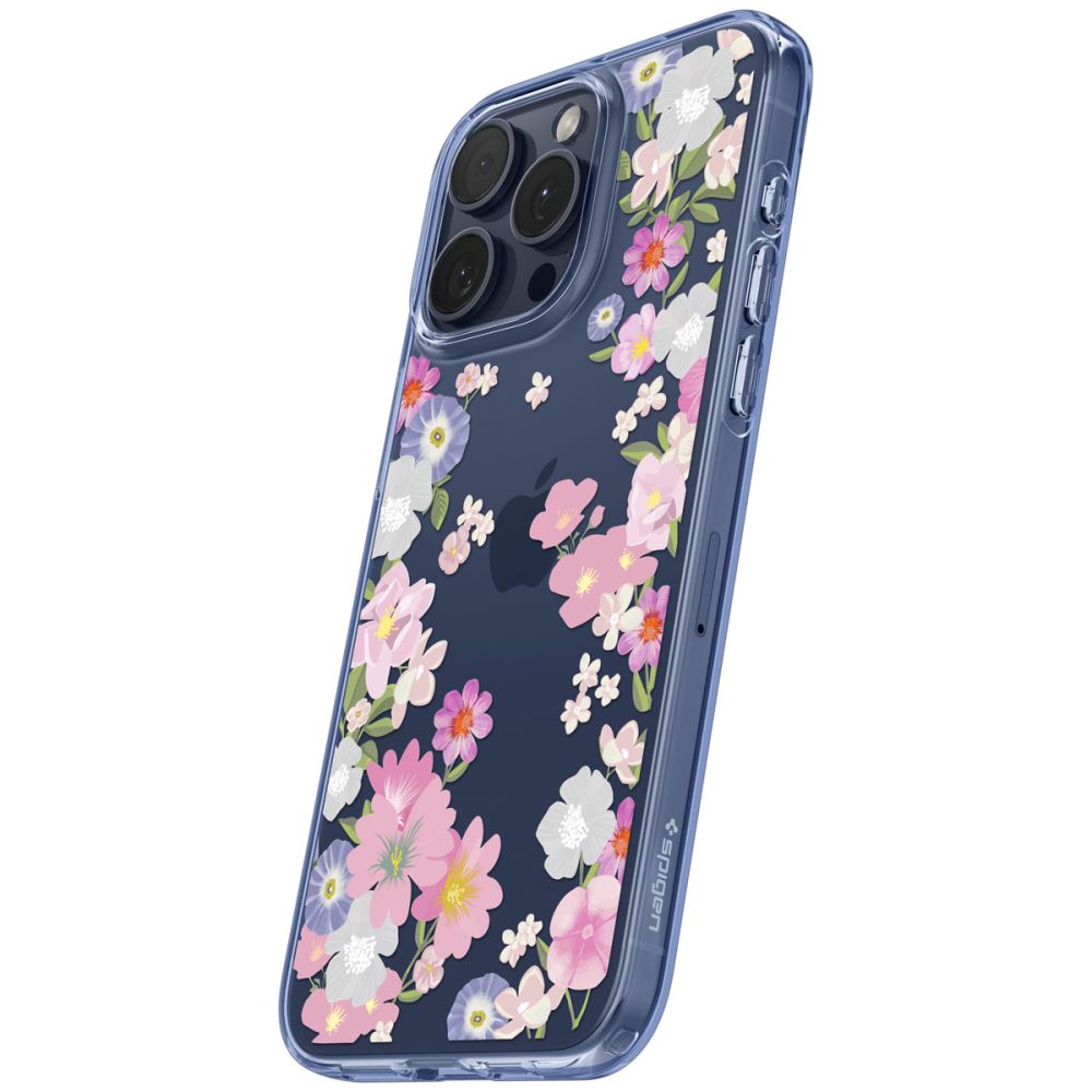 Spigen iPhone 15 Pro Skal Liquid Crystal Blossom