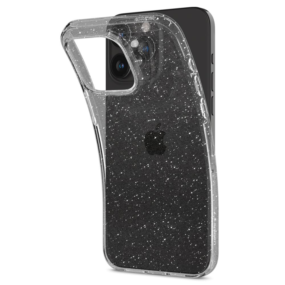 Spigen iPhone 15 Pro Skal Liquid Crystal Glitter