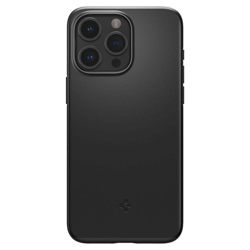 Spigen iPhone 15 Pro Max Skal Thin Fit Svart