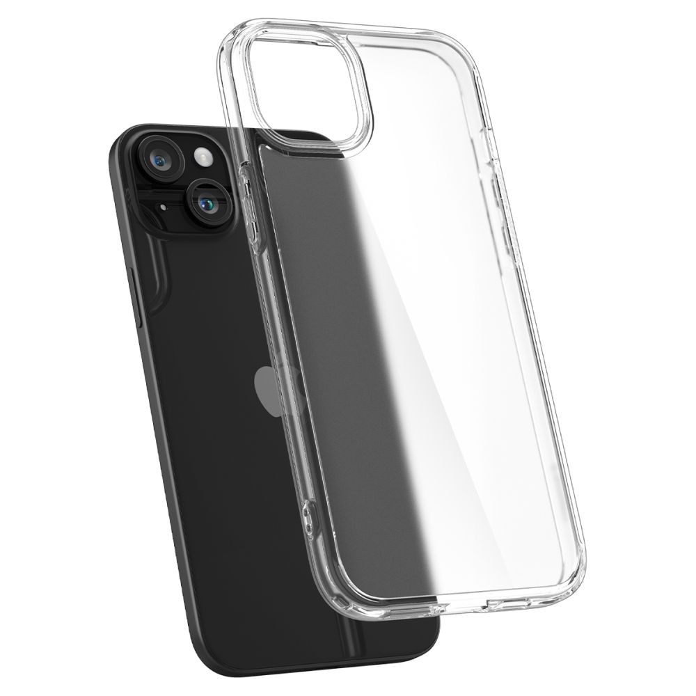 Spigen iPhone 15 Skal Ultra Hybrid Frostad Transparent