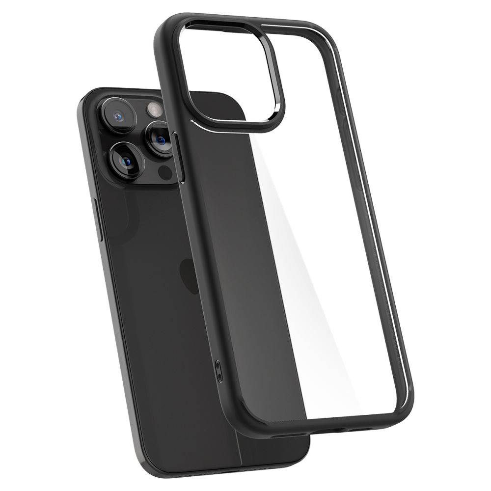 Spigen iPhone 15 Pro Skal Ultra Hybrid Matt Svart