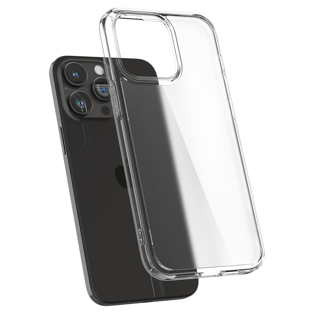 Spigen iPhone 15 Pro Max Skal Ultra Hybrid Frostad Transparent