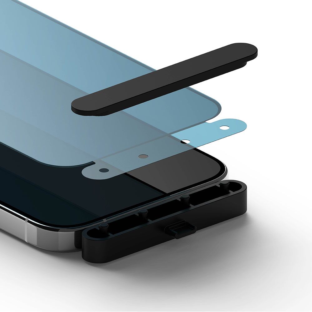 Ringke iPhone 15 Pro Skrmskydd Hrdat Glas Privacy