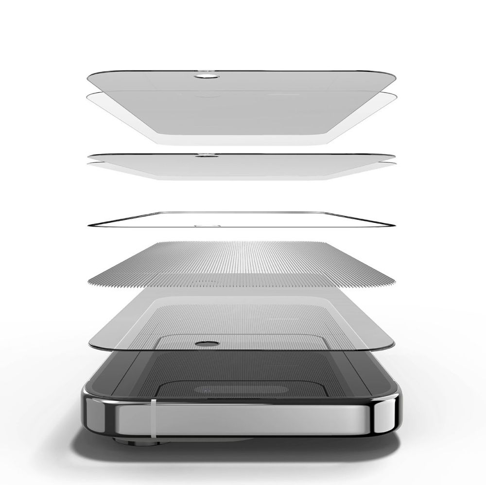 Ringke iPhone 15 Pro Skrmskydd Hrdat Glas Privacy