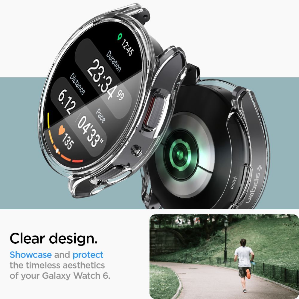 Spigen Galaxy Watch 6 40 mm Skal Ultra Hybrid Crystal