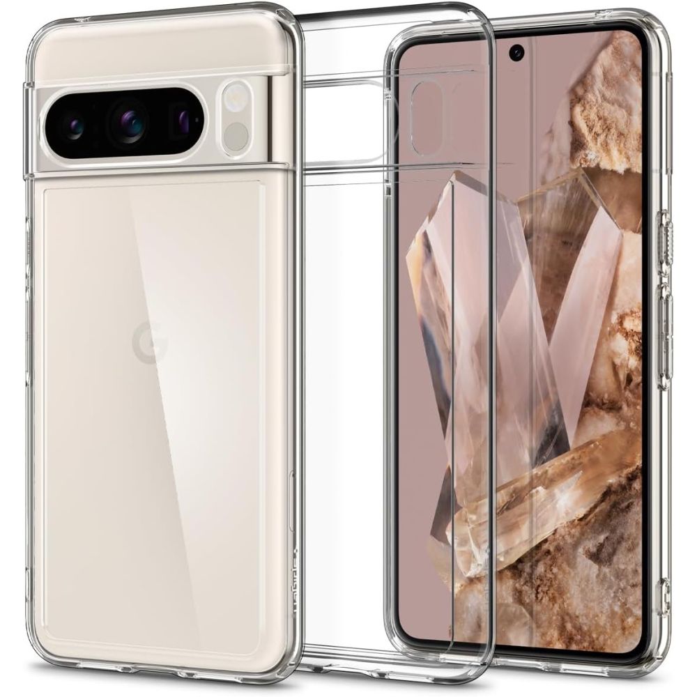 Spigen Google Pixel 8 Pro Skal Ultra Hybrid Crystal