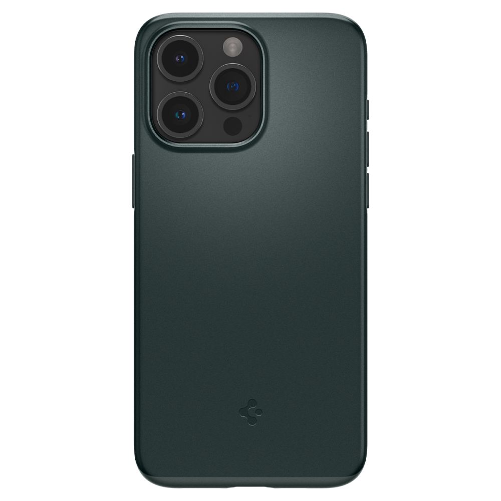 Spigen iPhone 15 Pro Max Skal Thin Fit Abyss Green