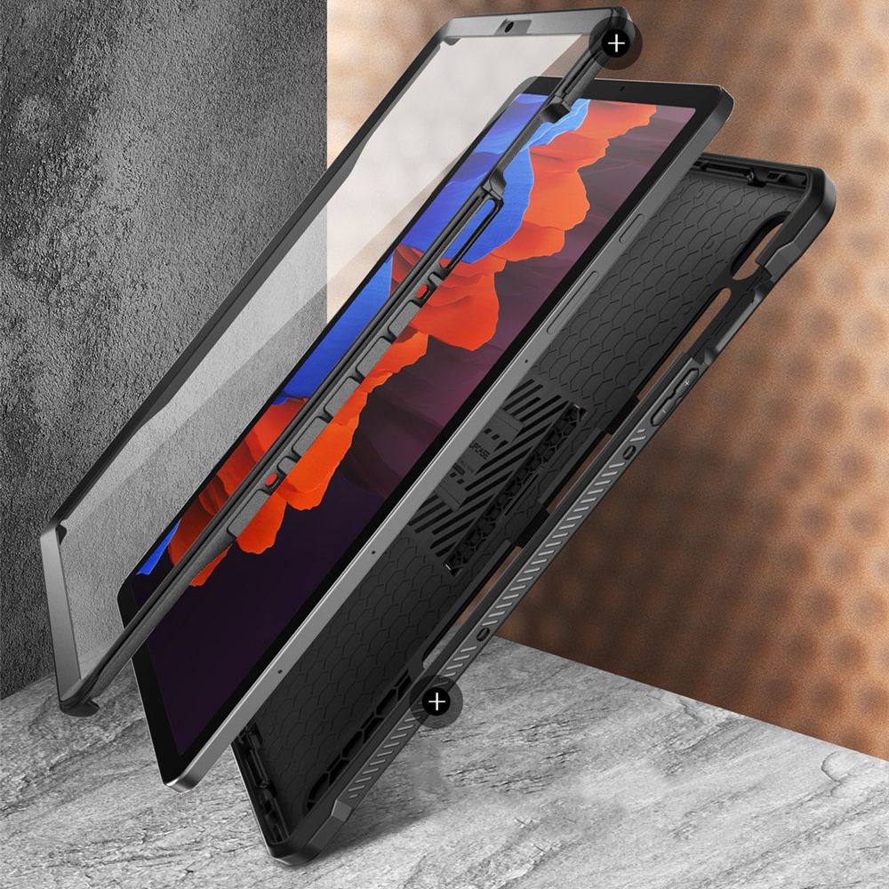 Supcase Galaxy Tab S9 FE Skal Unicorn Beetle Pro Svart