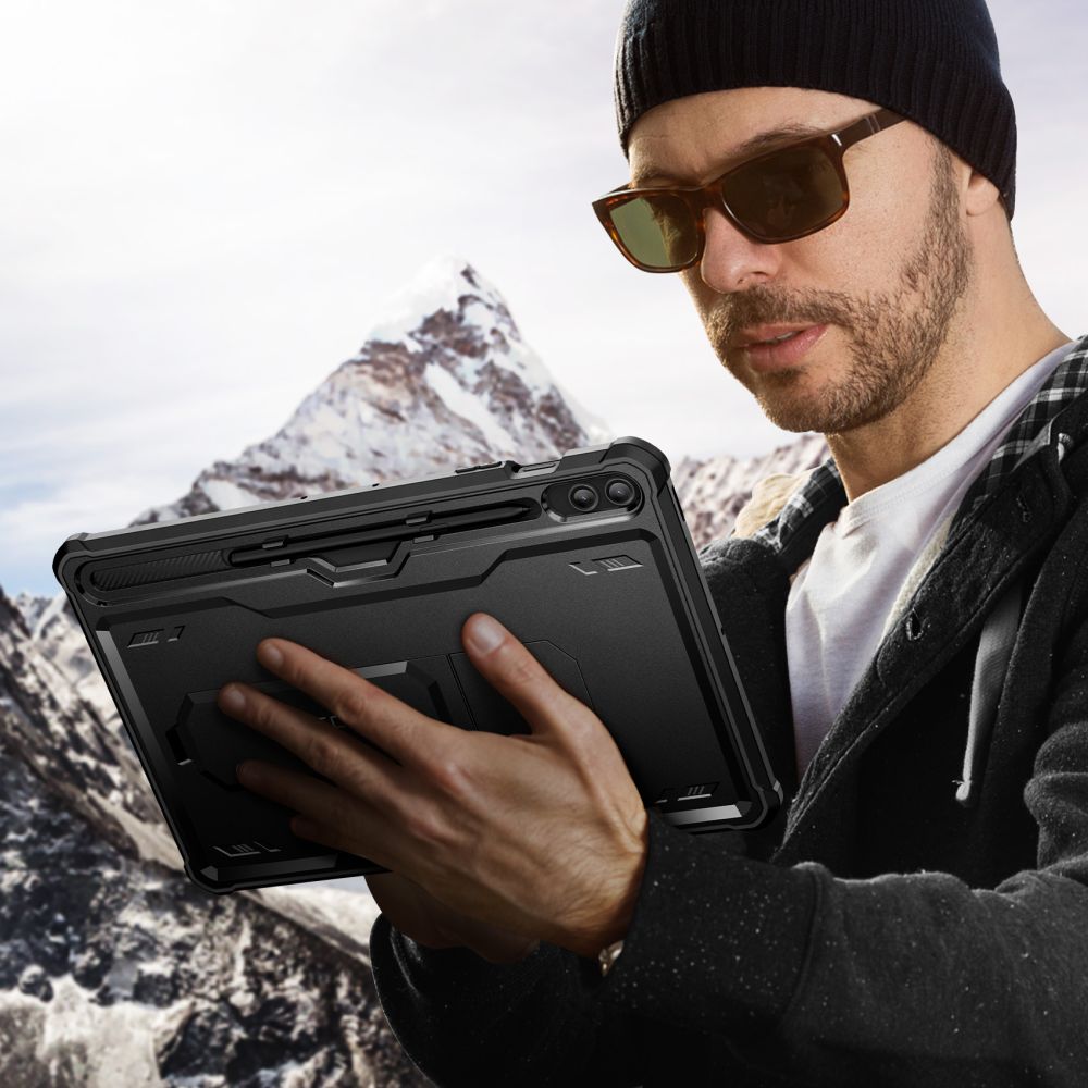 Tech-Protect Galaxy Tab S9 FE Plus Skal Kevlar Pro Svart