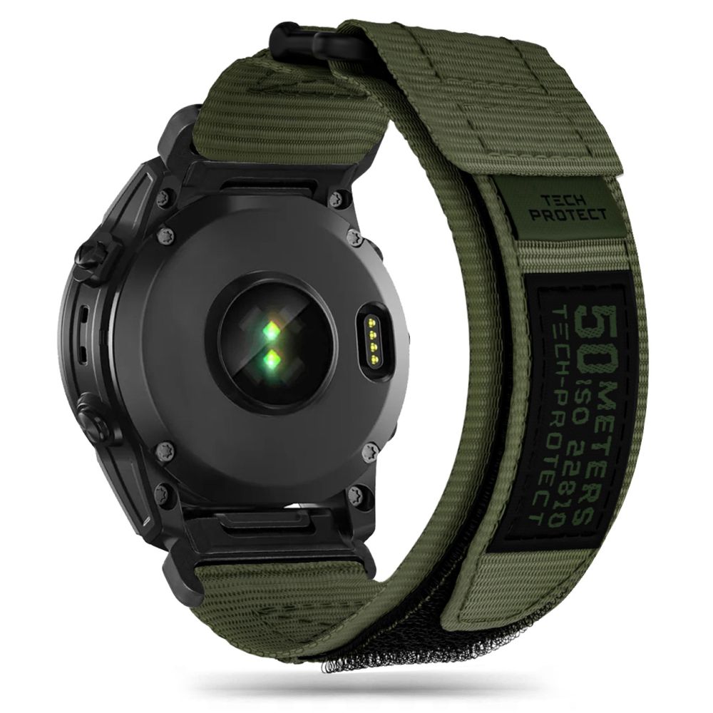 Tech-Protect Garmin Fenix Armband Scout Pro Militr Grn