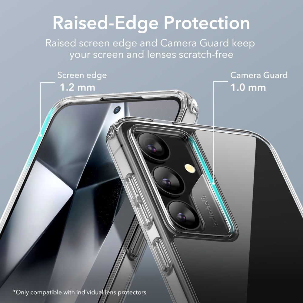 ESR Galaxy S24 Skal Air Shield Boost Kickstand Transparent