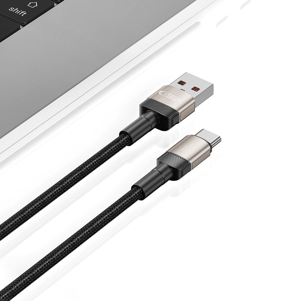 Tech-Protect 100W/5A 1m USB-C Kabel UltraBoost Evo Titanium