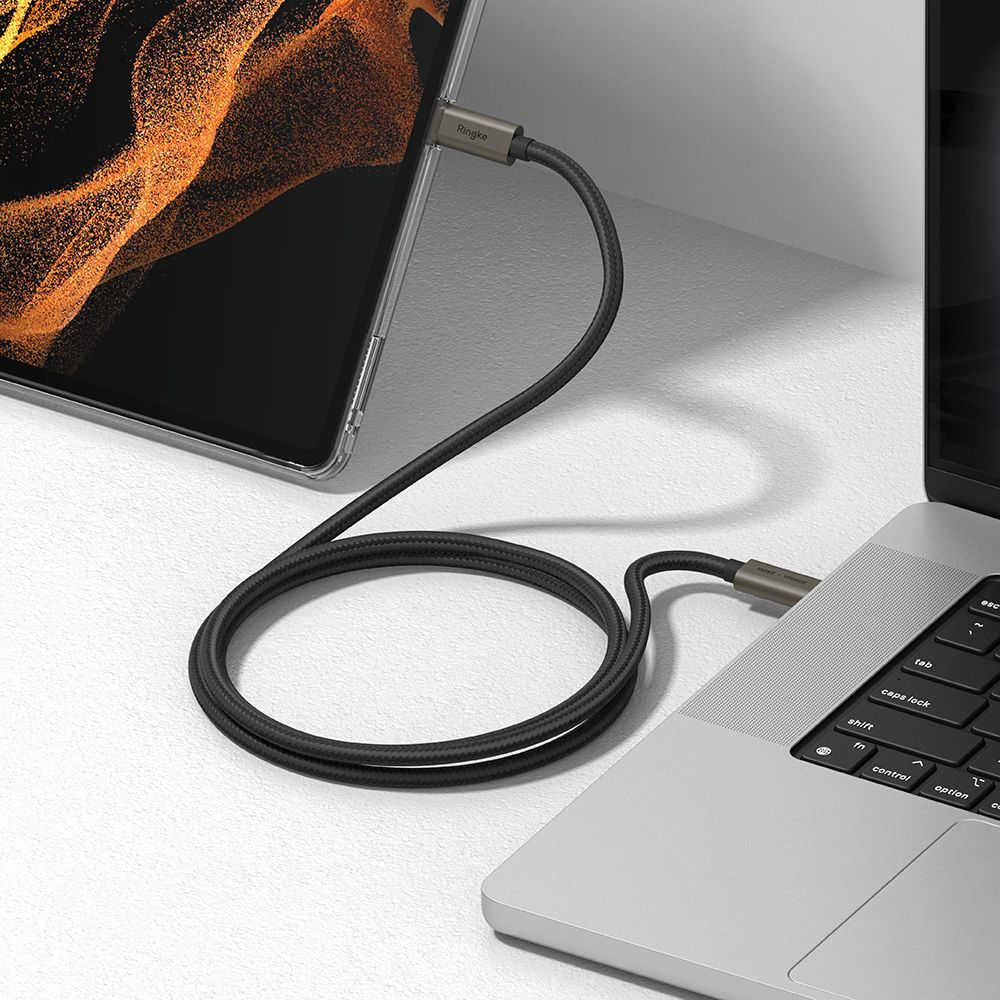 Ringke 1m 240W PD USB 3.2 Gen 2x2 USB-C - USB-C Ka