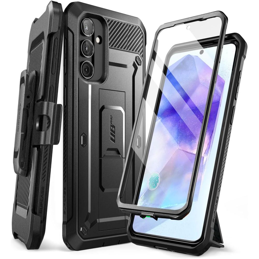 Supcase Galaxy A55 5G Skal Unicorn Beetle Pro Svart