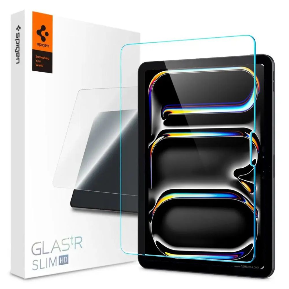 Spigen iPad Pro 11 2024 Skärmskydd Glas.tR Slim Transparent