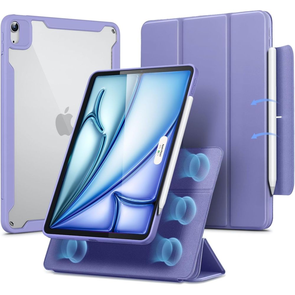 ESR iPad Air 2020-2024 Fodral 2in1 Magnet Rebound Hybrid Lavender