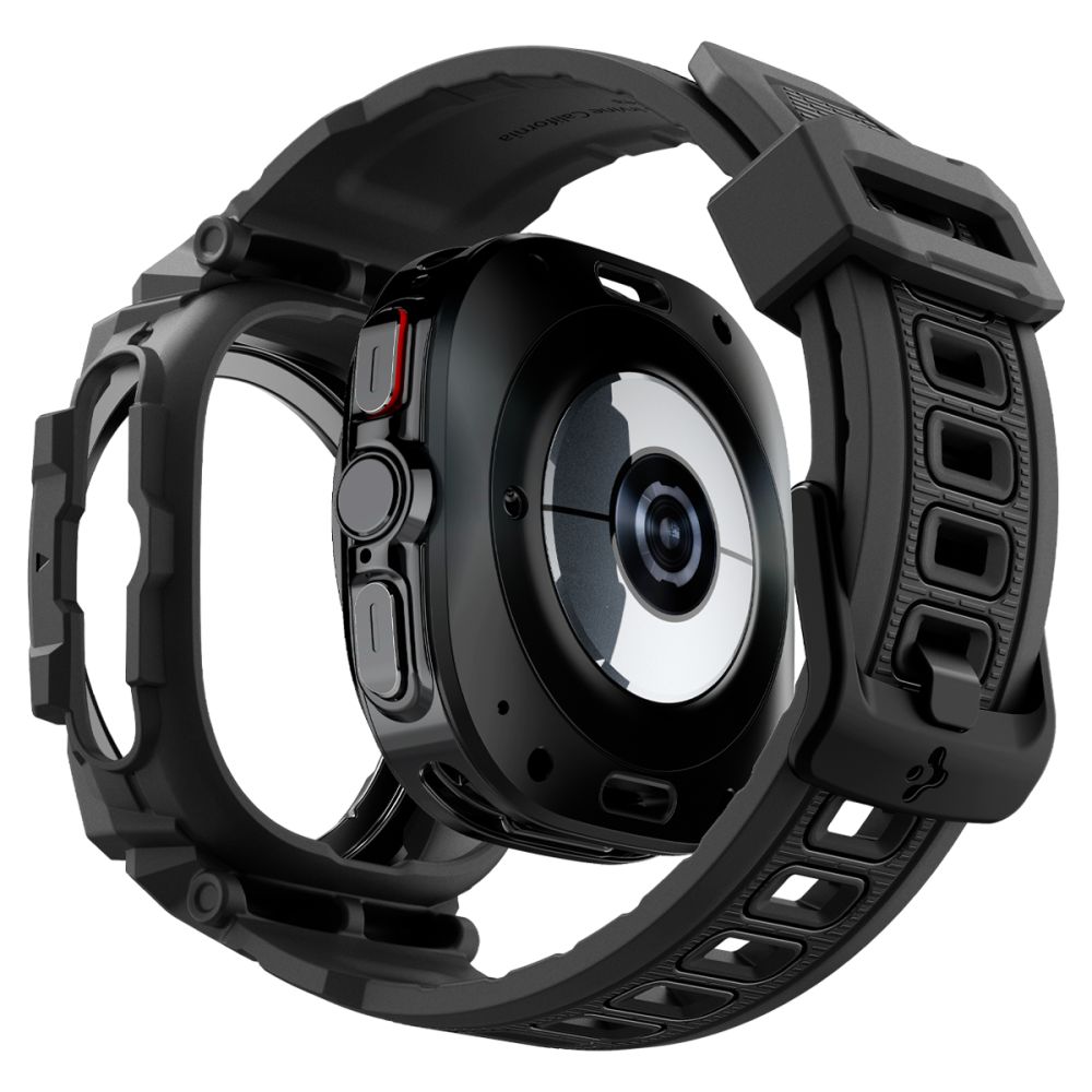 Spigen Galaxy Watch Ultra 47 mm Skal/Armband Rugged Armor 'Pro' Matt Svart