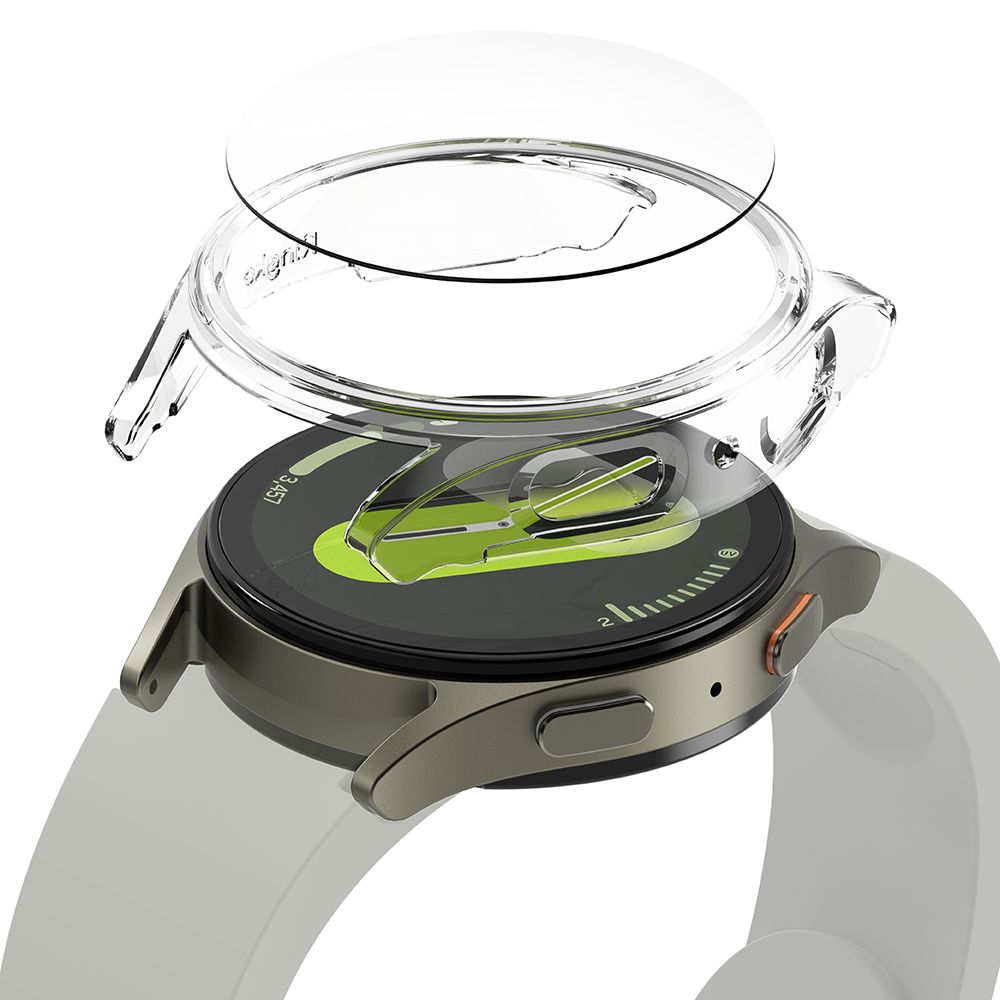 Ringke Galaxy Watch 7 40 mm Skal & Skrmskydd Hrdat Glas Transparent