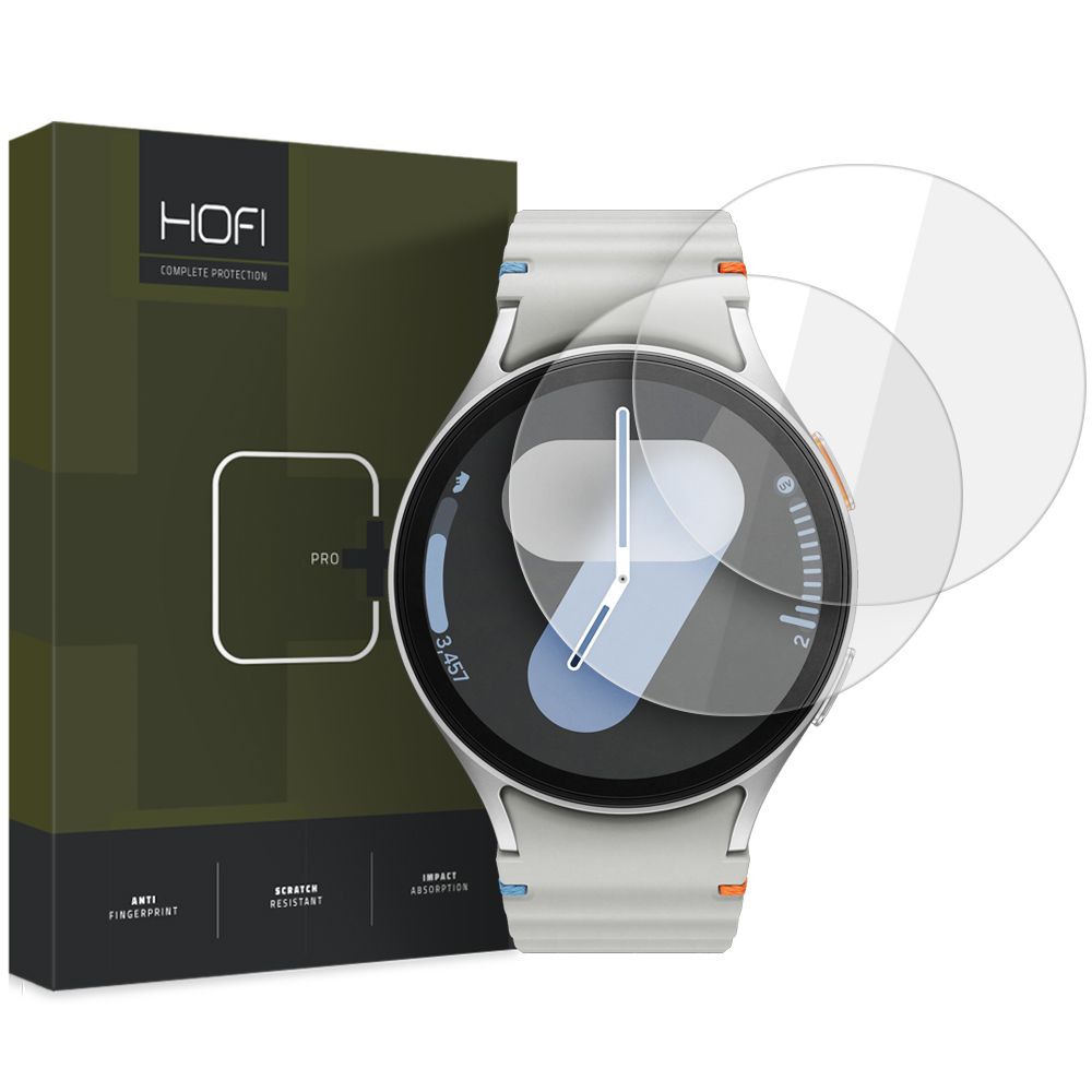HOFI Galaxy Watch 4/5/6/7/FE 40 mm 2-PACK Skrmskydd Pro+ Hrdat Glas