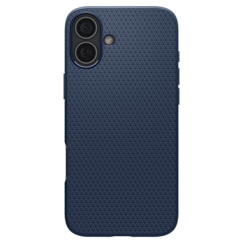 Spigen iPhone 16 Skal Liquid Air Navy Blue