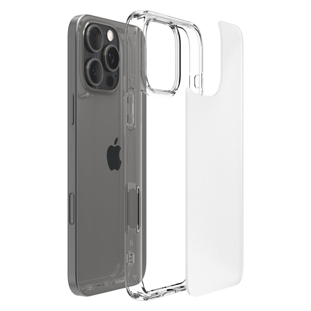 Spigen iPhone 16 Pro Skal Ultra Hybrid Frostad Transparent