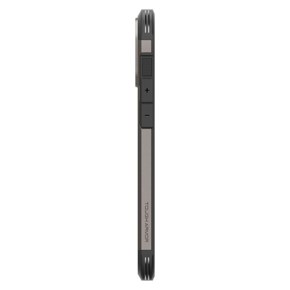 Spigen iPhone 16 Pro Skal MagSafe Mag Tough Armor Gunmetal