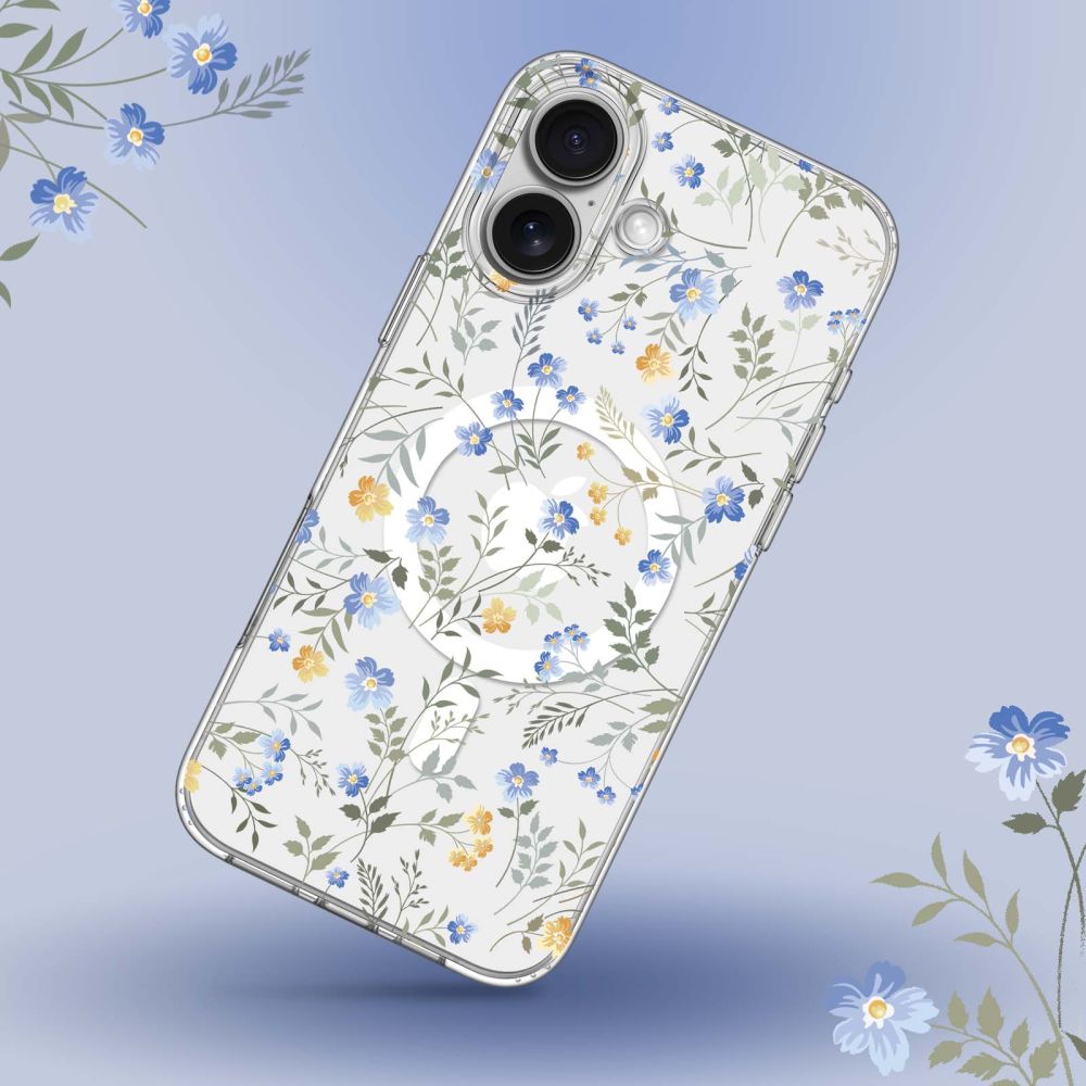 Tech-Protect iPhone 16 Skal MagSafe MagMood Spring Flowers