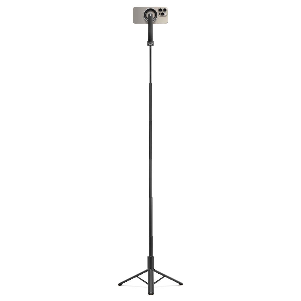 Spigen 120 cm MagSafe Bluetooth Selfiestick Tripod Svart